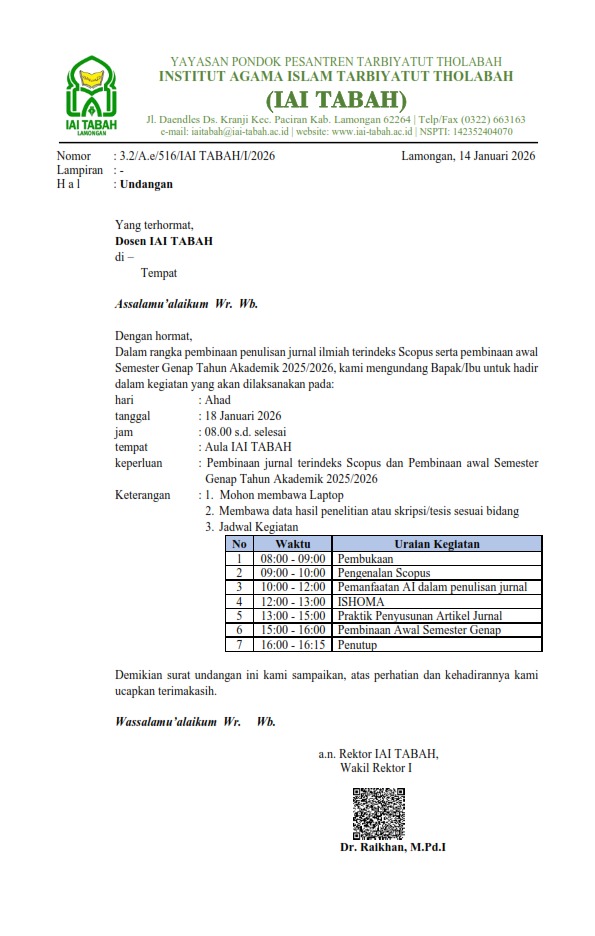 Pembinaan Jurnal Terindek...