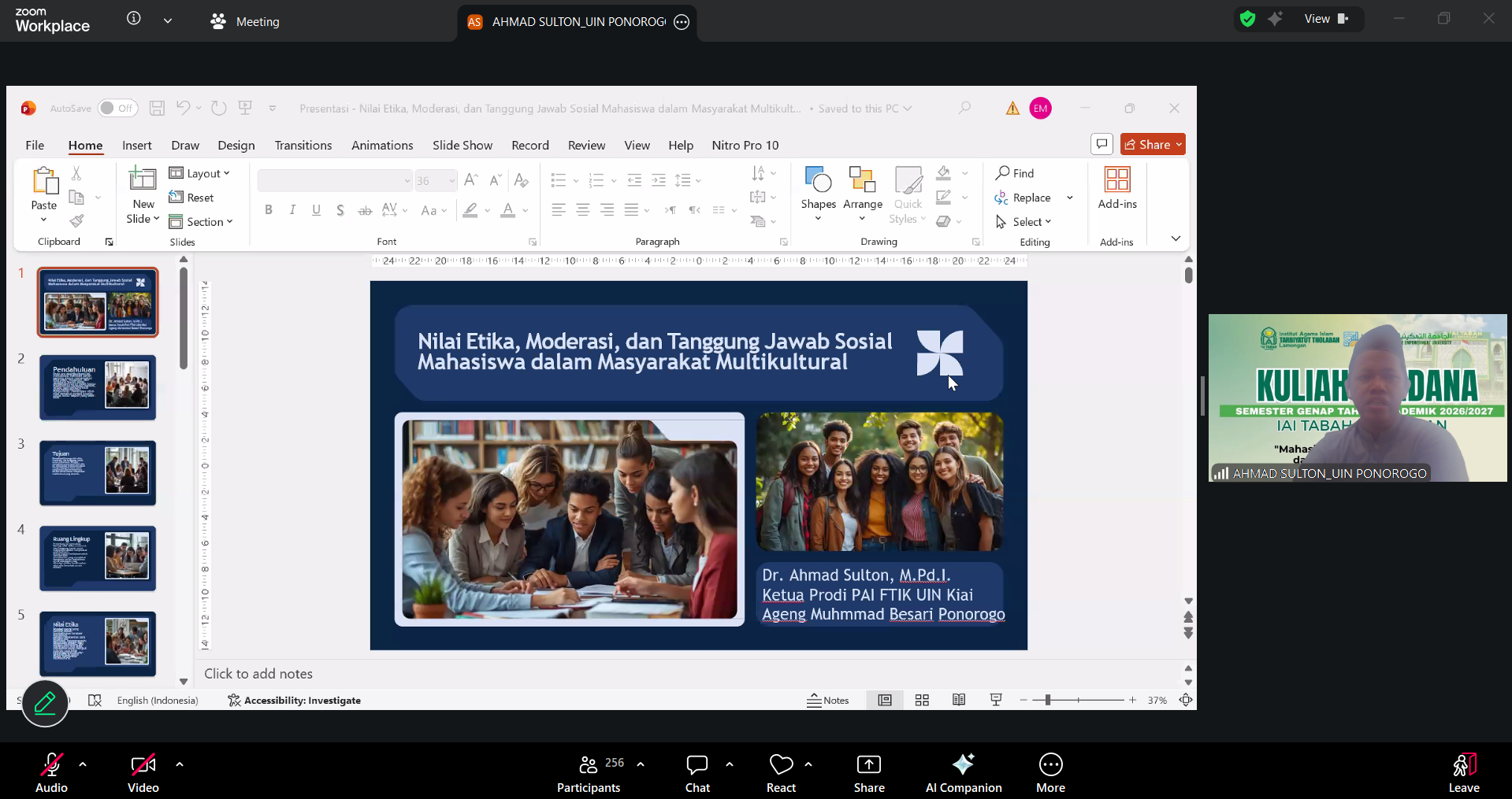 Kuliah Perdana IAI TABAH...